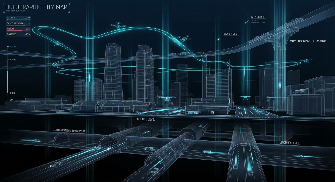 Sky Logistics Map